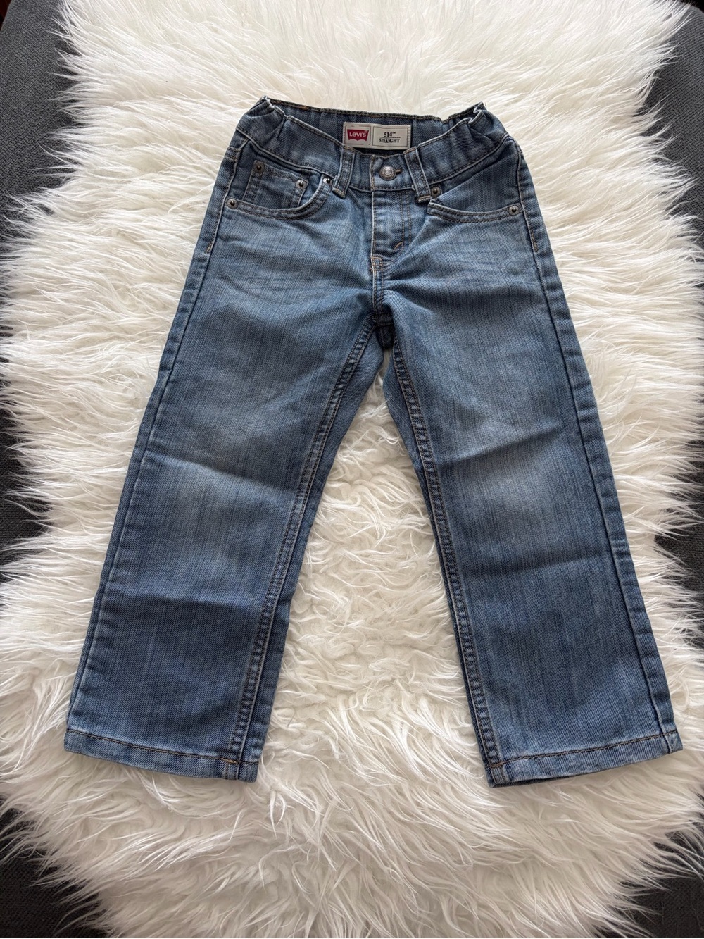 Levi's Kids Medium Blue Straight Jeans